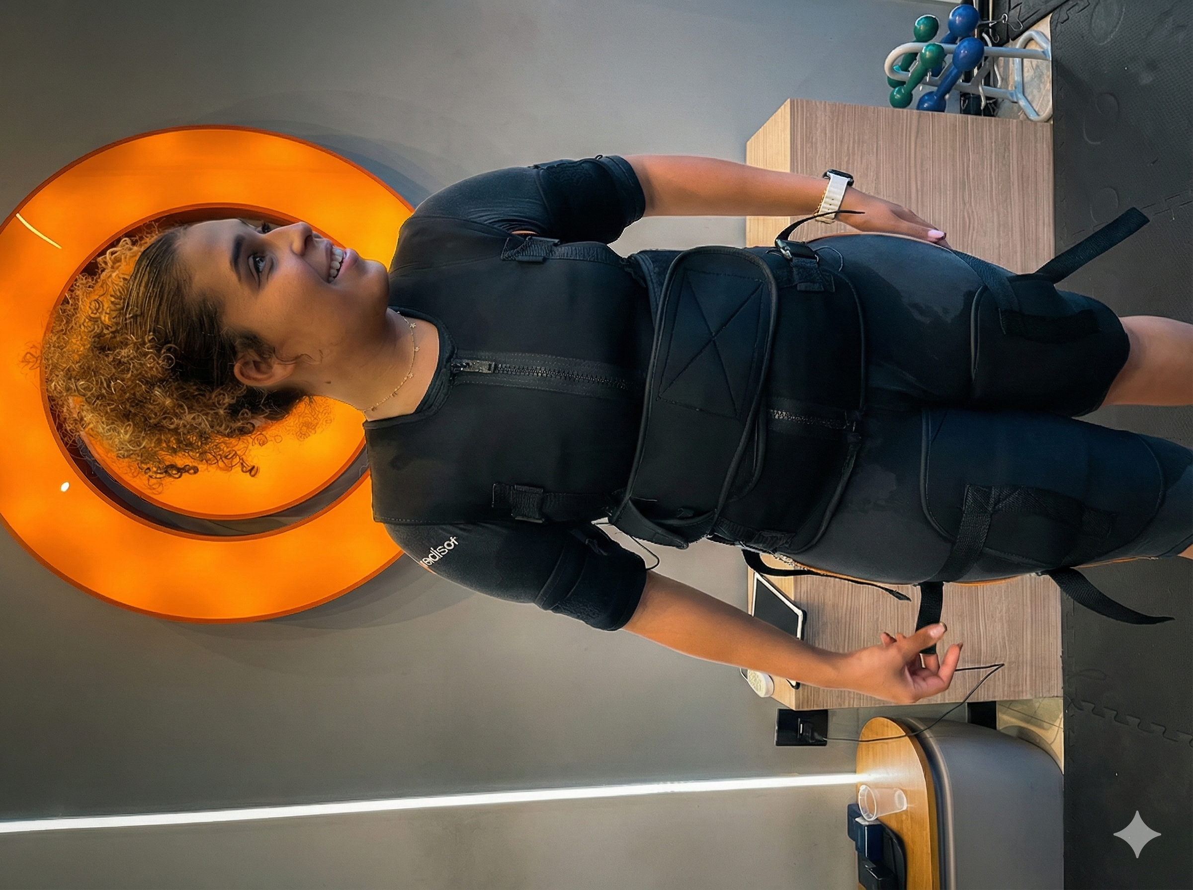 Sessão de Eletrofitness na Realser Indaiatuba